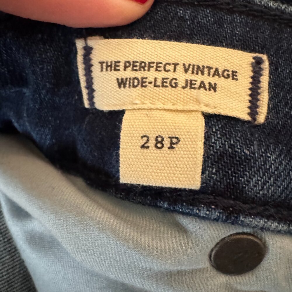 Madewell Perfect Vintage Wide-Leg - 28P - Picture 4 of 6